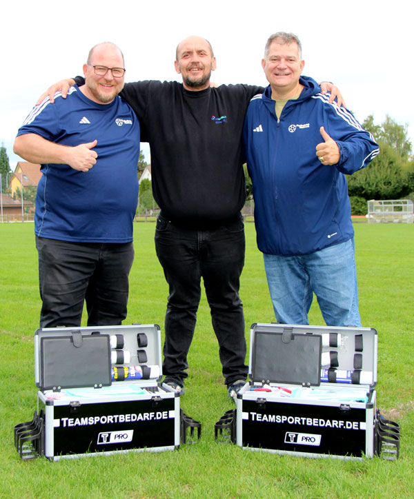 Medizinkoffer für die 1. & 2. Mannschaft - Sponsor Praxis für Chirurgie AG
